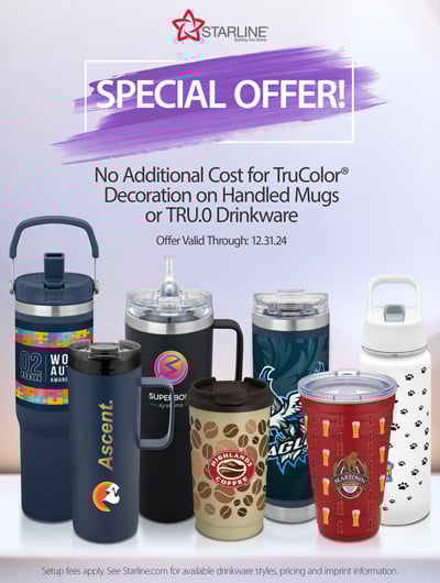 Click here for a special offer for PPAI members from Starline.