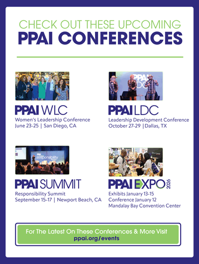 Click here to learn more about upcoming PPAI Events.